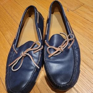 Cole Haan blue loafers